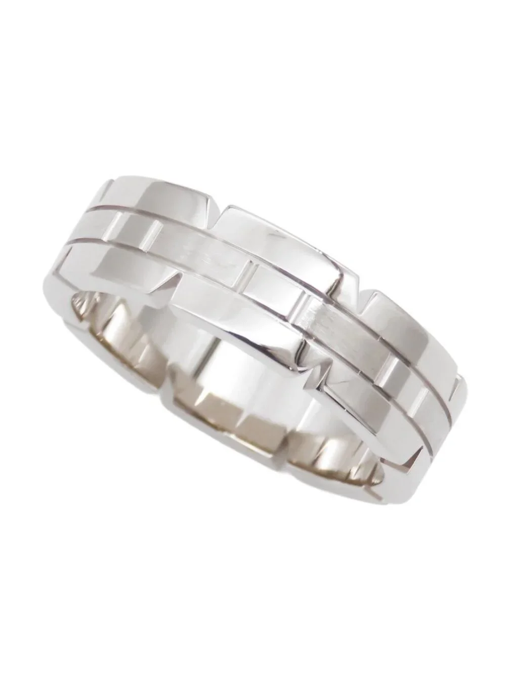Cartier Tank Francaise Ring White Gold 18K 57